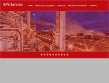 Tablet Screenshot of epsservice.com.br